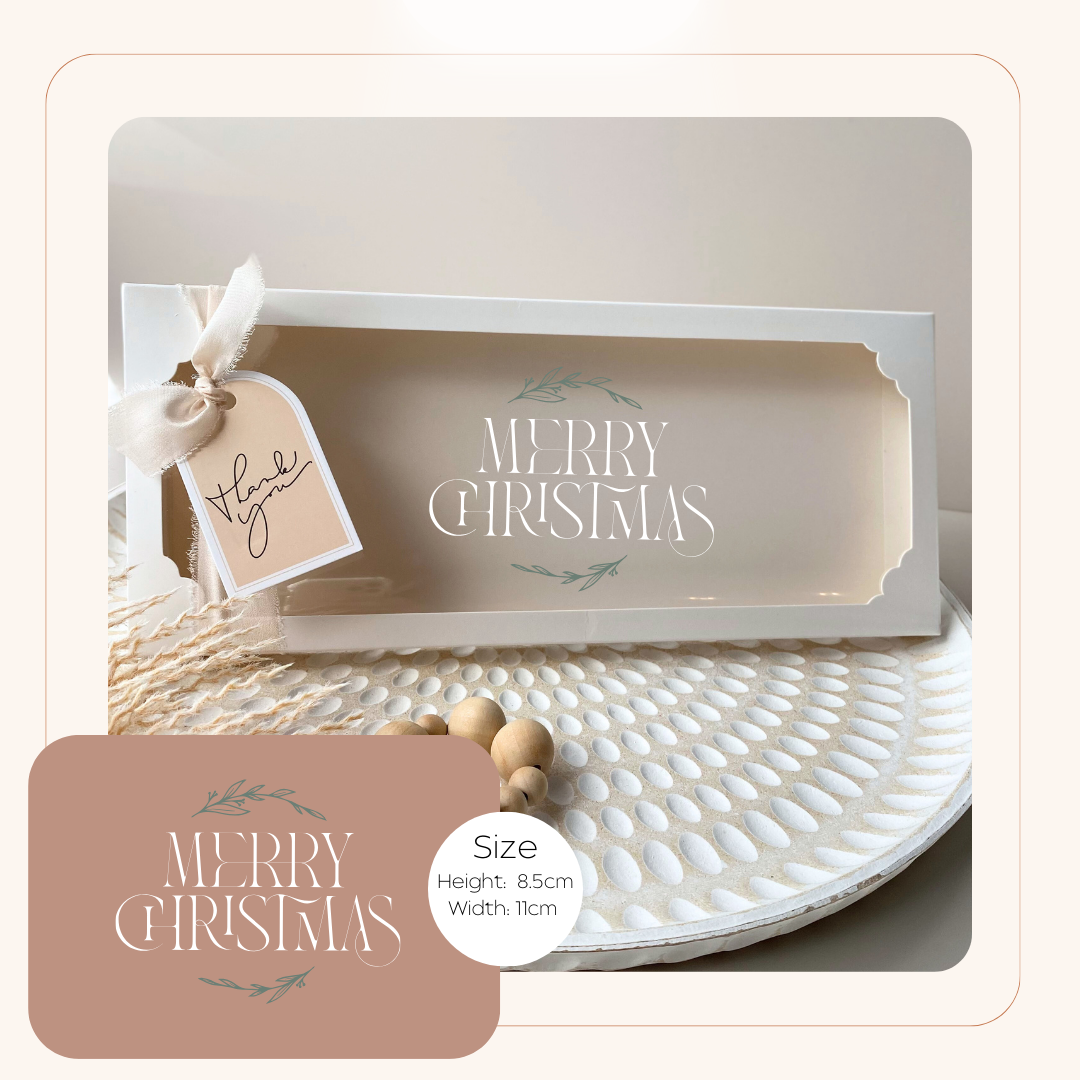 Merry Christmas Wreath - 5pk