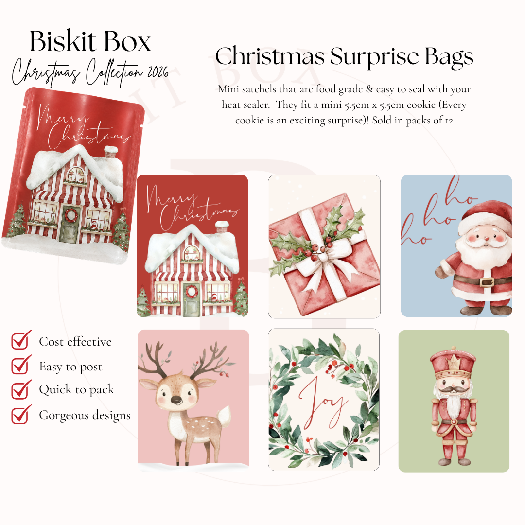 Mini Surprise Christmas Bags - 12 pk AVAILABLE PRE-ORDER