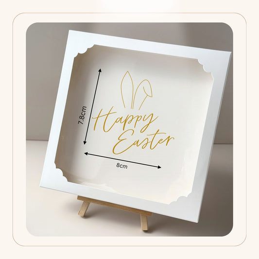 Gold 'Happy Easter' Decal- Pk 5