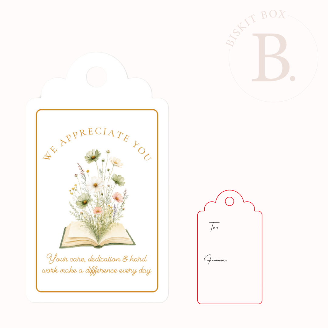We Appreciate You - Gift Tag