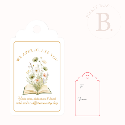 We Appreciate You - Gift Tag
