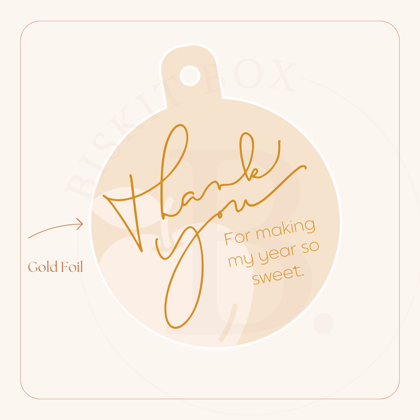 Christmas Gold Foil Gift Tags - 25 pk - 4 variations