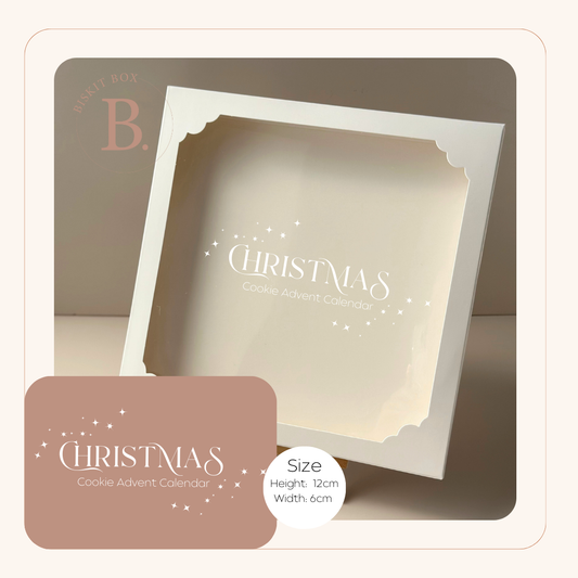 Christmas Advent Calendar Decal - 5pk