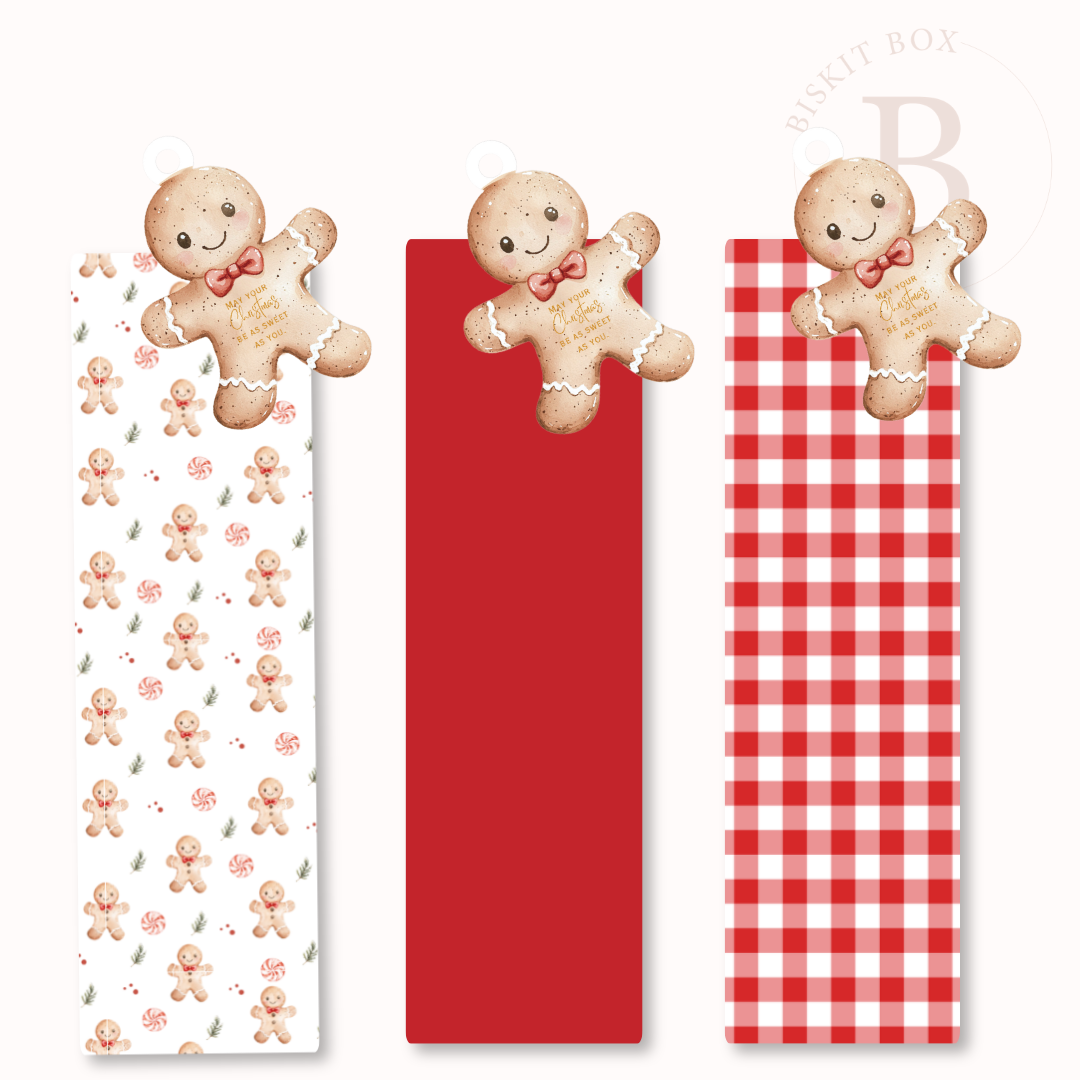 Gingerbread Man - Gift Tag - 25pk