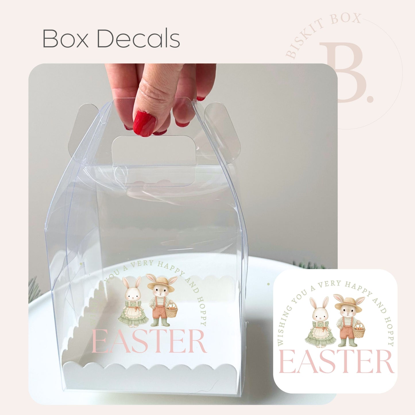 Wishing you a Happy Easter - 5 pk - Restock (will be sent Monday-Tuesday)