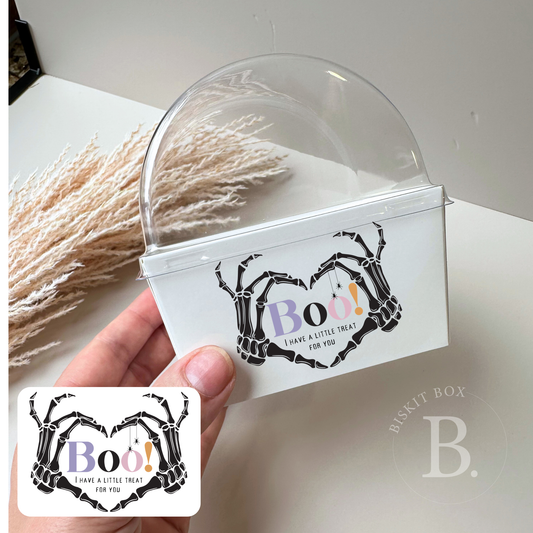 'Boo! I have a little treat for you' Label - Pk 5