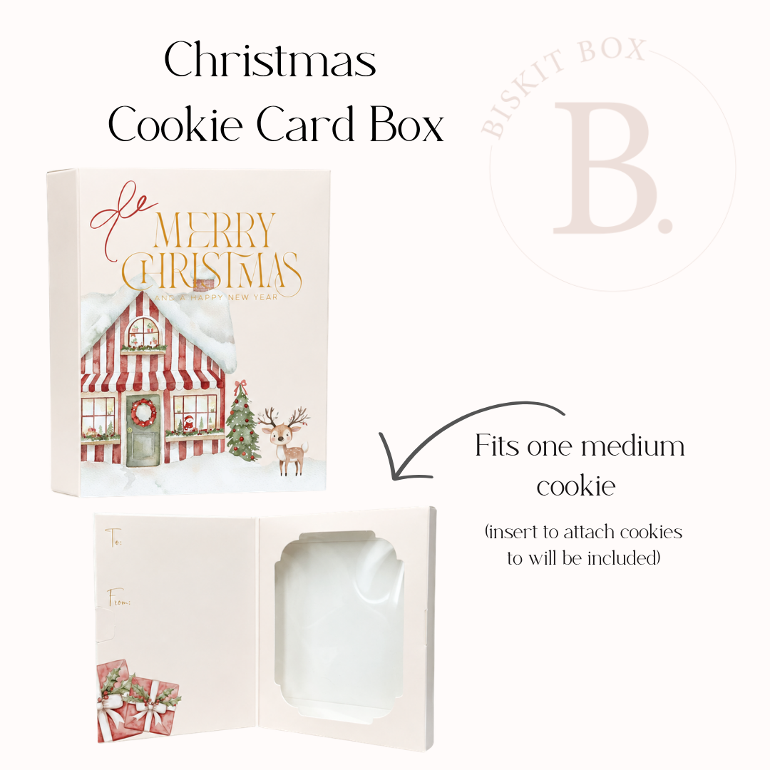 Christmas Cookie/Card Box - 10 pk AVAILABLE FOR PRE-ORDER