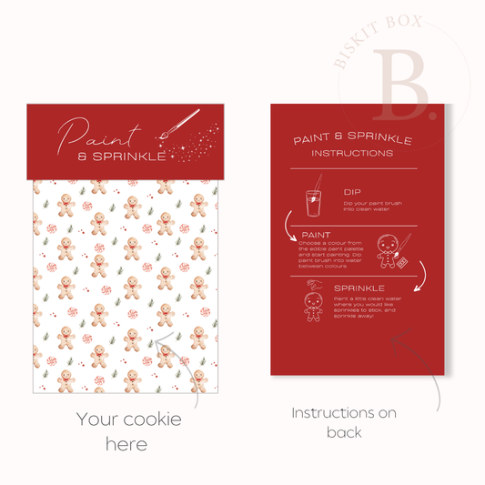 Red Paint & Sprinkle Bag Toppers - 25 pack