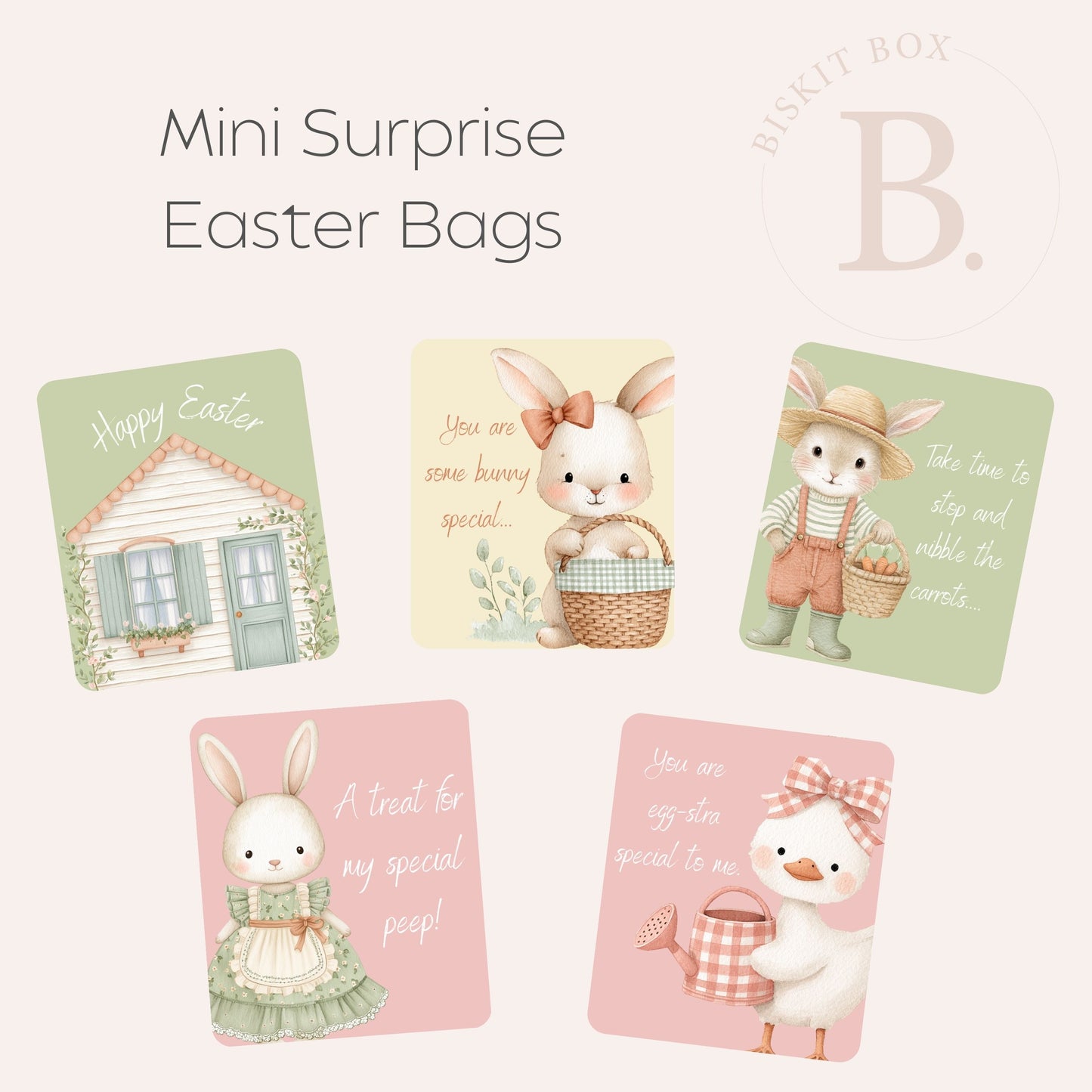 Mini Surprise Easter Bags - 12 pk