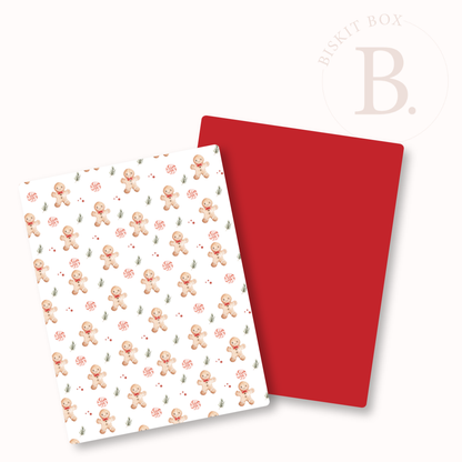 Christmas 2026 Print -  Grease Resistant Cookie Boards - Pack 25 - 90mm x 120mm (Copy)
