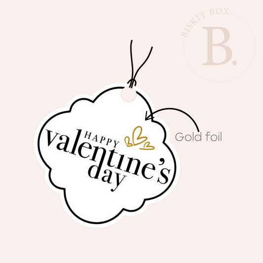 'Happy Valentines Day' Gift Tag - 25 pk