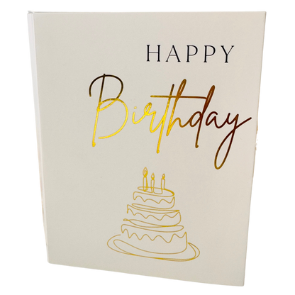Happy Birthday Day Cookie/Card Box - 10PK
