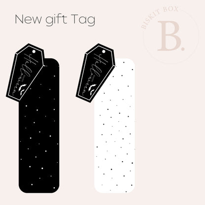 Halloween Coffin Gift Tag - 25 pk