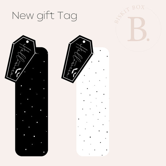 Halloween Coffin Gift Tag - 25 pk