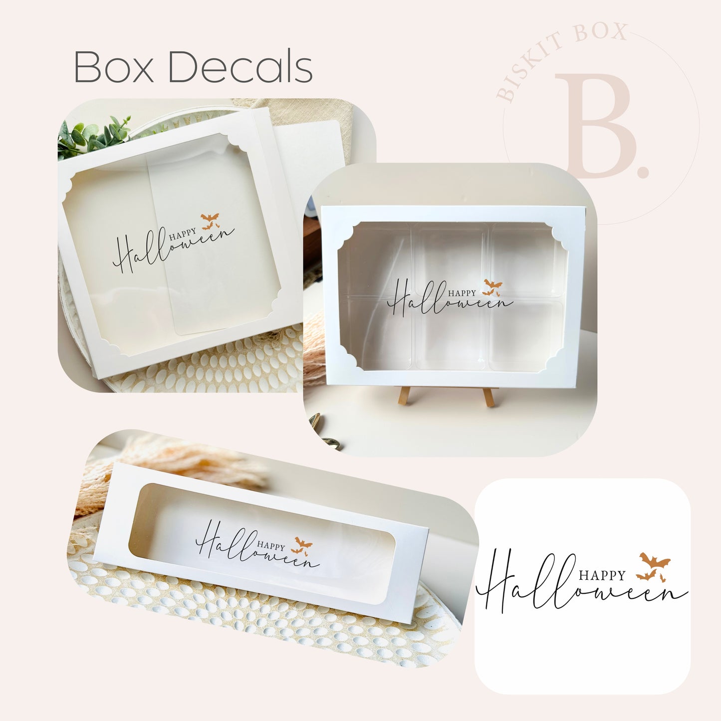 'Happy Halloween' Label - Pk 5
