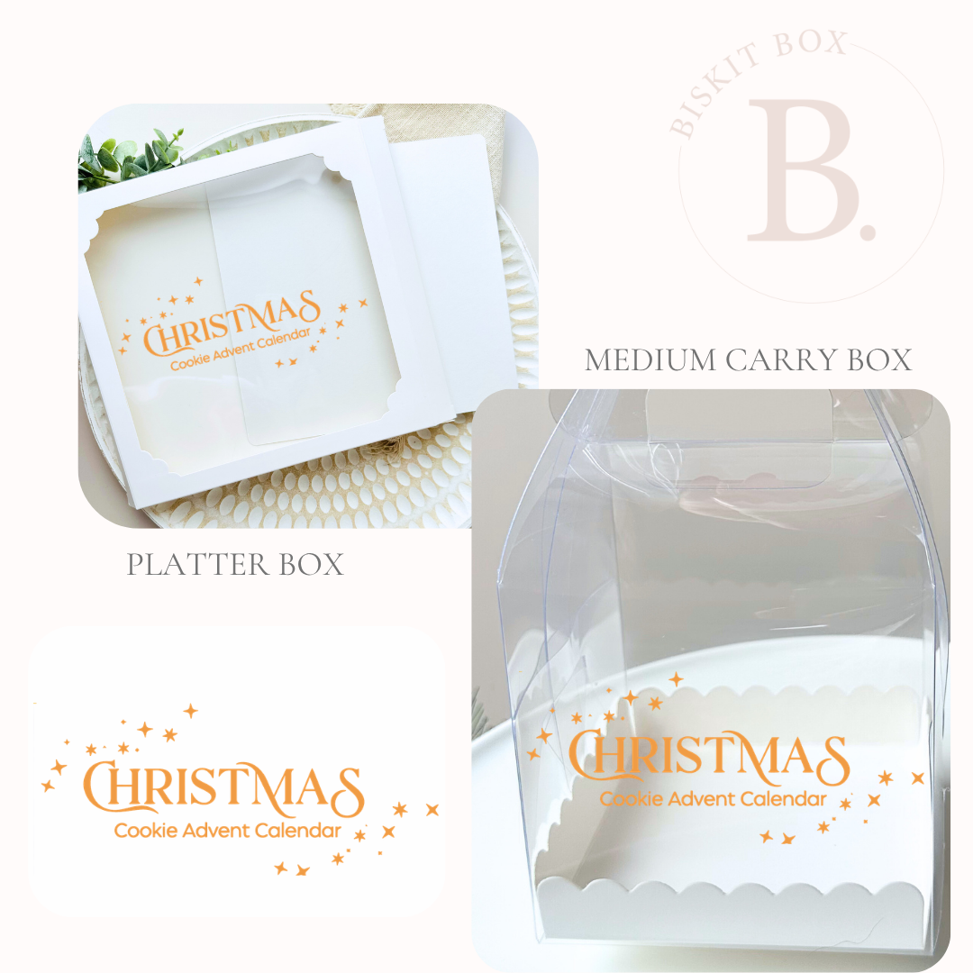Christmas Cookie Advent Decal - 5pk