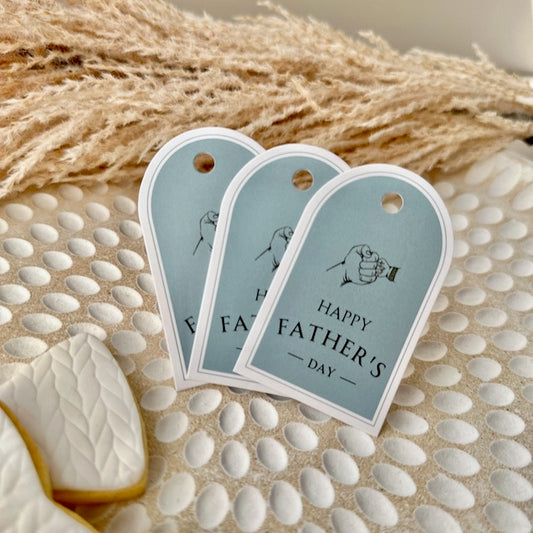 Father's Day Gift Tag - 25 pk - Blue