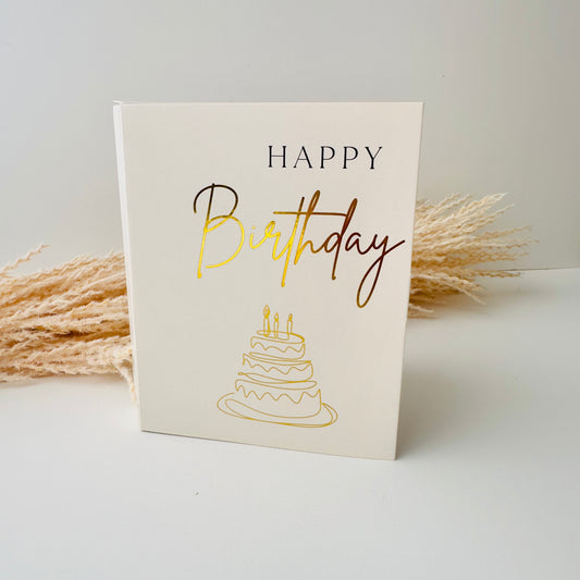 Happy Birthday Day Cookie/Card Box - 10PK