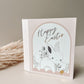 Happy Easter Cookie/Card Box - 10PK (Soft Teal)