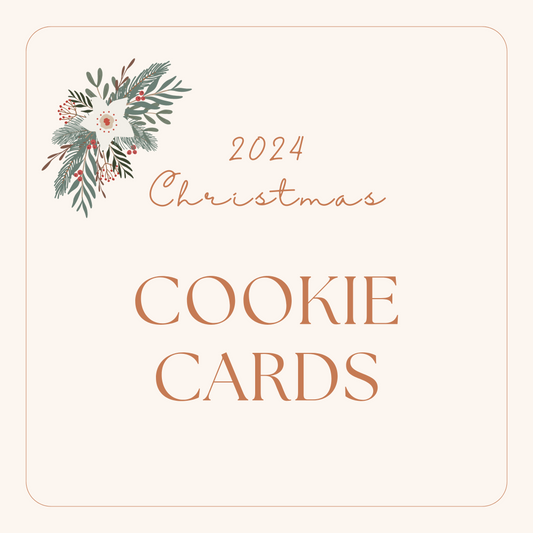 Christmas Cookie Cards - 25pk