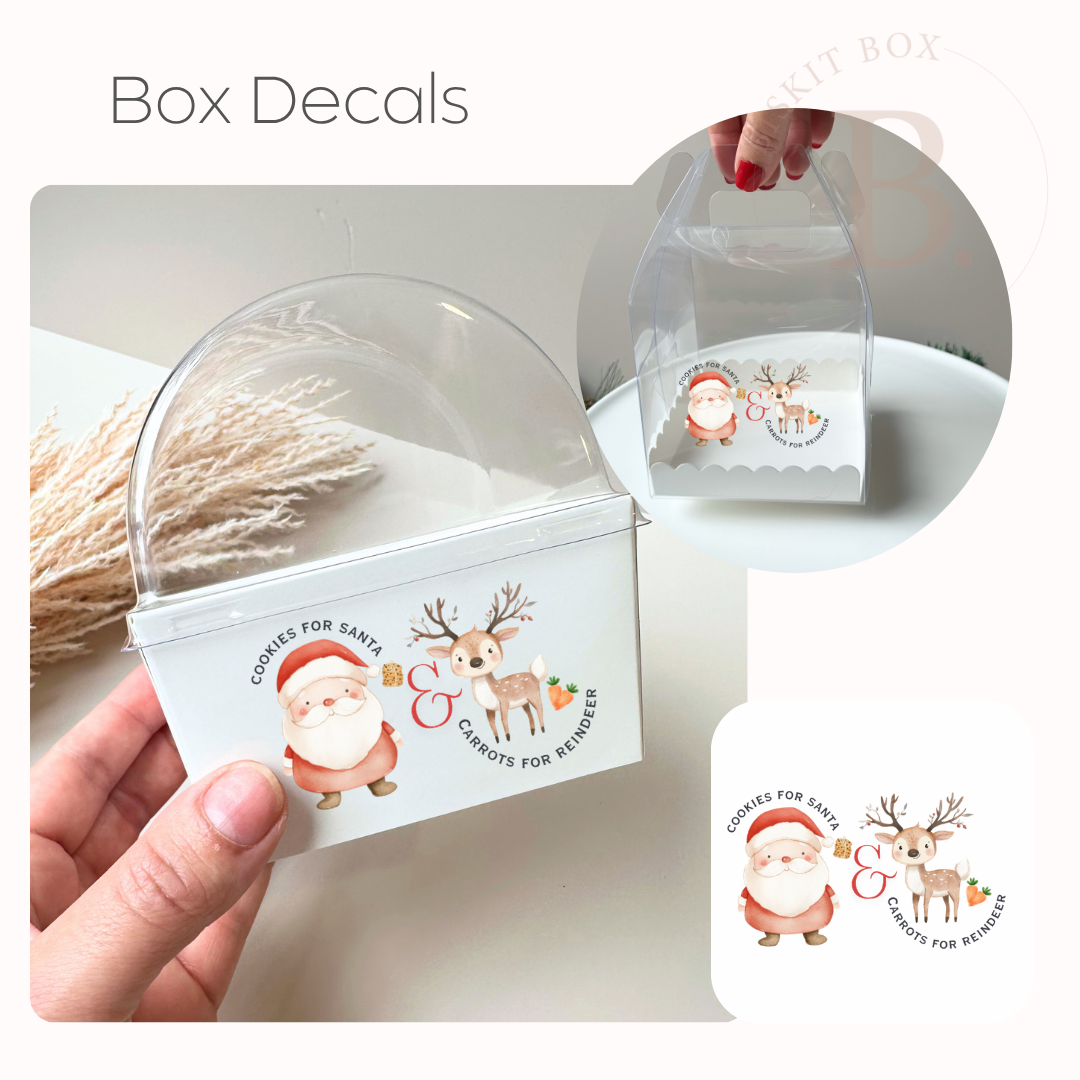 2026 Cookies for Santa Decal - 5pk