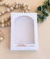 Deluxe Arch Window Cookie Box - 12pk