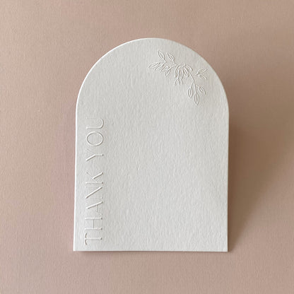 Deluxe Thank you Cookie Card - 10Pk