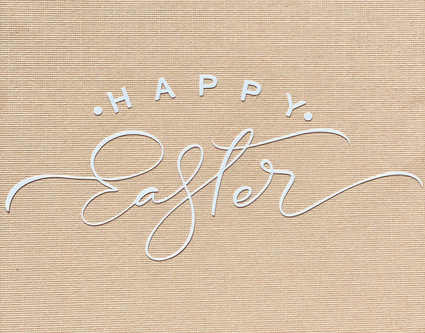 'Happy Easter' Label 5 pk