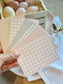 Grease Resistant Cookie Boards - Pack 25 - 90mm x 120mm - 3 colours