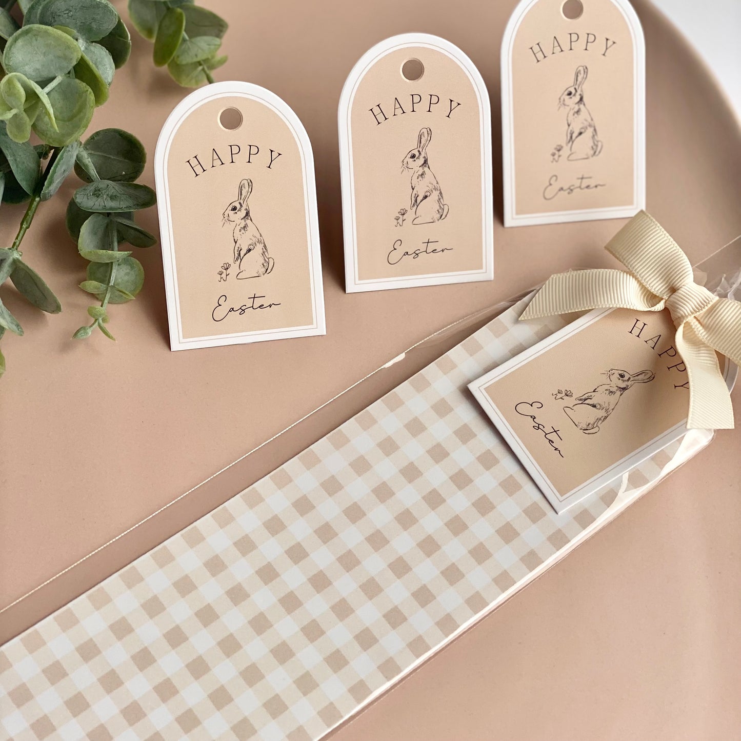 Gift Tag - Happy Easter - 25 pk - 3 colours available